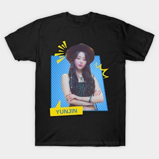 Yunjin Le Sserafim Comic T-Shirt